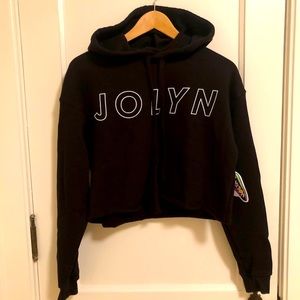 Jolyn Kim Cropped Hoodie
